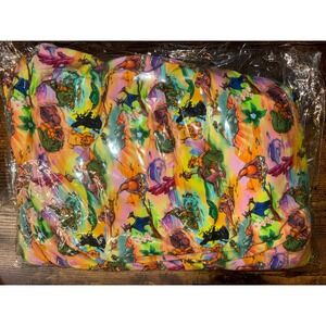 Serial Bamboo Thrifter Little Foot Big Dreams Twin Sheet